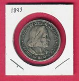 1893 Columbian Exposition silver half dollar