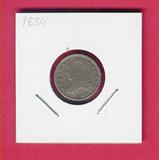 1834 Capped Bust silver dime