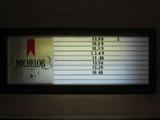 1973 Michelob Beer  Lighted Advertising Menu Sign, 33" by 14", works fine