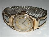 WW2 era U.S. military Hamilton 17 jewel wrist watch, 10K gold filled case, inscribed R.M.P. tp R.S.M. 9-7-41. Runs fine, band not original. See our website for additional photos