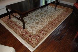 Handmade Kashan Ushak  6' x 9' carpet.  Purchased from Ethan Allen in 2016.