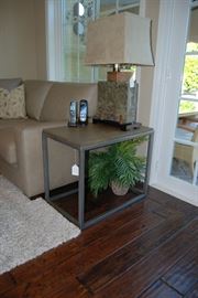 Borough's end table from Ethan Allen.