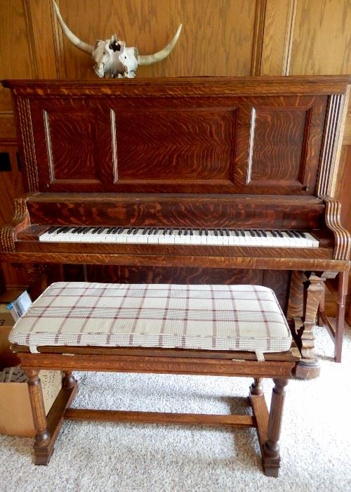 1870'S KIMBLE PIANO