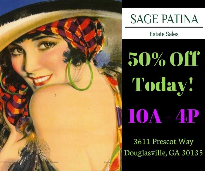 SAGEPATINAEstateSales_ Douglasville_50% Off Today!