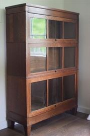 2 barrister book cases 
