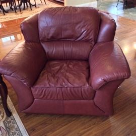 Leather Chair. 