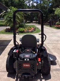 2018 Toro Titan HD Mower. Model No. 74451. Turbo Force 52. V. Twin. 708 cc Engine. Very Low Hours. Serviced late April 2018.