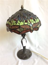 Tiffany-Style Table Lamp. 