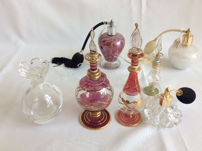 Vintage Perfume Bottles. 