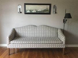 Seraph heart-back sofa (72” wide)