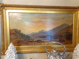 "On the Ouse" by D. Rekal - 27"x44". 