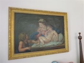 Original (unsigned) oil painting - 40"x49". 