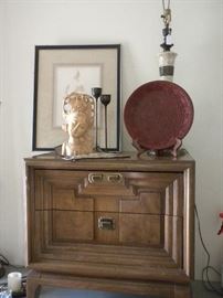 VINTAGE FURNITURE, ASIAN COLLECTIBLES