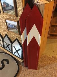 Misc Cast Iron Railroad Signs