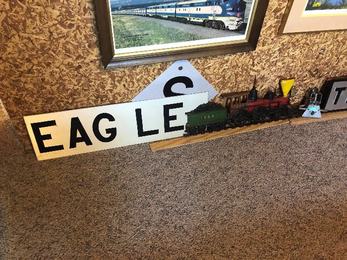 Misc Cast Iron Railroad Signs