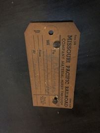 Railroad Depot Bulletins Board