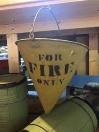 Mo-Pac Railroad Fire Bucket