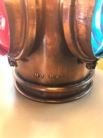 Mo-Pac Railroad Lantern Lamp