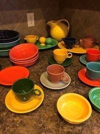 Vintage Fiesta Ware Dishes