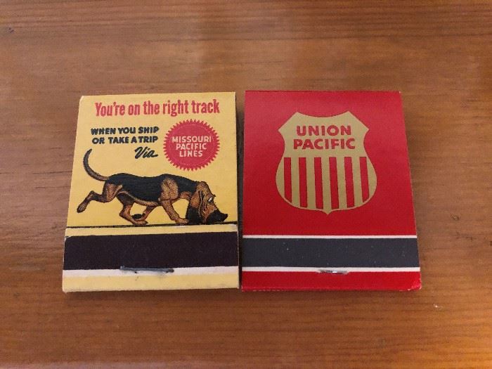 Vintage Matches - Mo-Pac & UP
