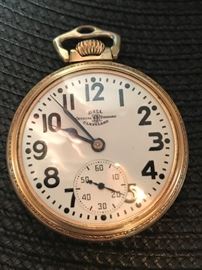 1948 Ball Standard RR Standard Pocket Watch