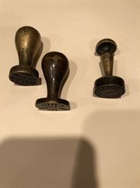 Brass Railroad Stamps