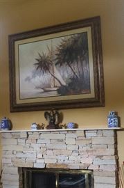 framed painting 62x50