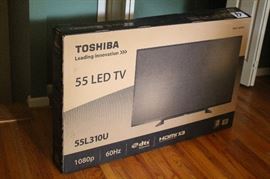 55" inch flatscreen TV Toshiba