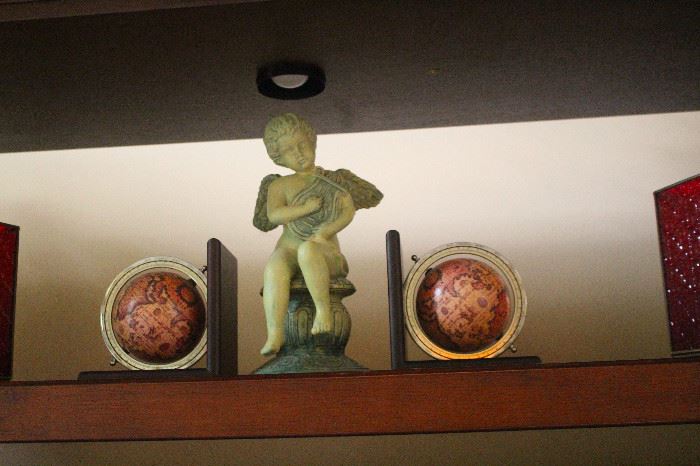 Globe book ends