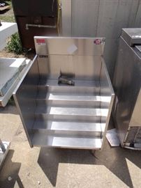 Perlick Stainless Steel 5 Shelf Liquor Bottle Disp ...