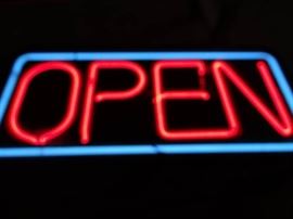 Open Sign