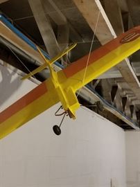 Model flying airplane