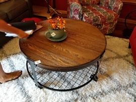 round coffee table