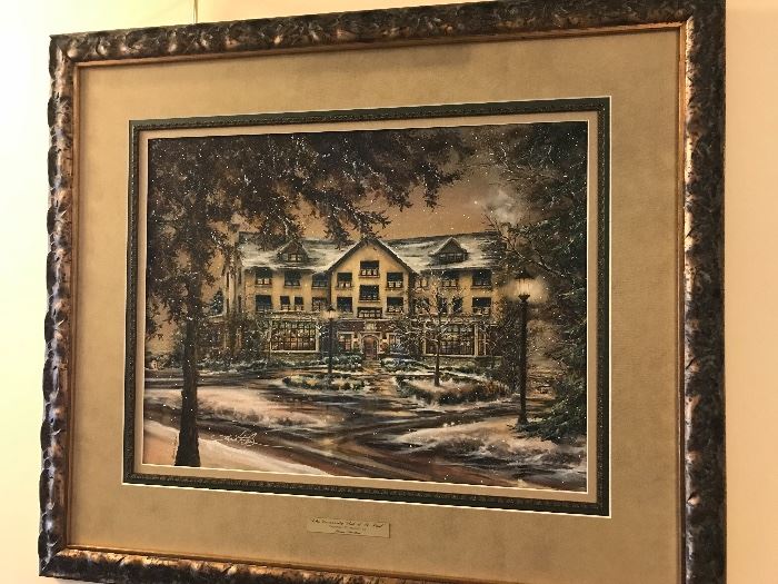 The University Club of St. Paul” Original Watercolor by Susan Amidon 