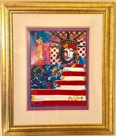 Peter Max Statue of Liberty