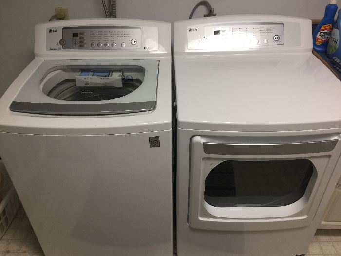 LG HE washer and dryer, 5 years old