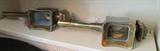 16. Pair Antique Nautical Brass Lanterns
