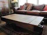 21. Industrial Cart Coffee Table From Aarhus