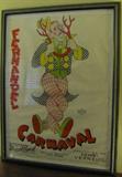 52. 1937 Original French Lithograph - Fernandel "Carnaval" - Henri Verneuil, Approx 26" x 35"