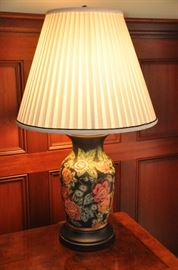 Fantastic vintage Fredrick Cooper floral table lamp