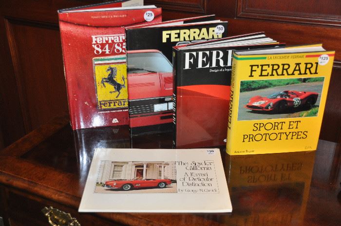 Rare collection of Ferrari books!