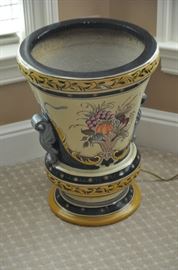 Hand painted planter made in Italy