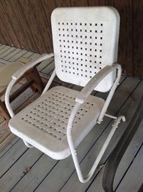 Vintage Metal Garden Chair $ 70.00
