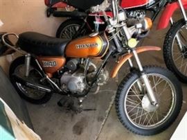 Honda XL70 Motorcycle
