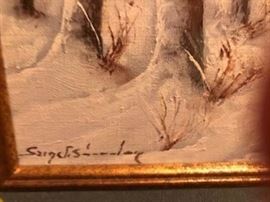 Oil Painting Signature