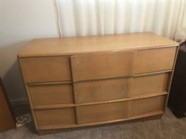 Heywood Wakefield Three Drawer Chest Sculptura