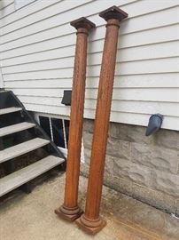 oak columns