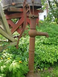 U.S. Wind Energy and Pump Co. water pump (made in Batavia)