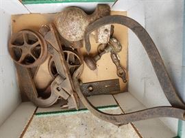 1881 Richard Wilcox Mfg. pocket door rollers