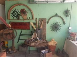 Appleton and Goodhue items with primitive farm